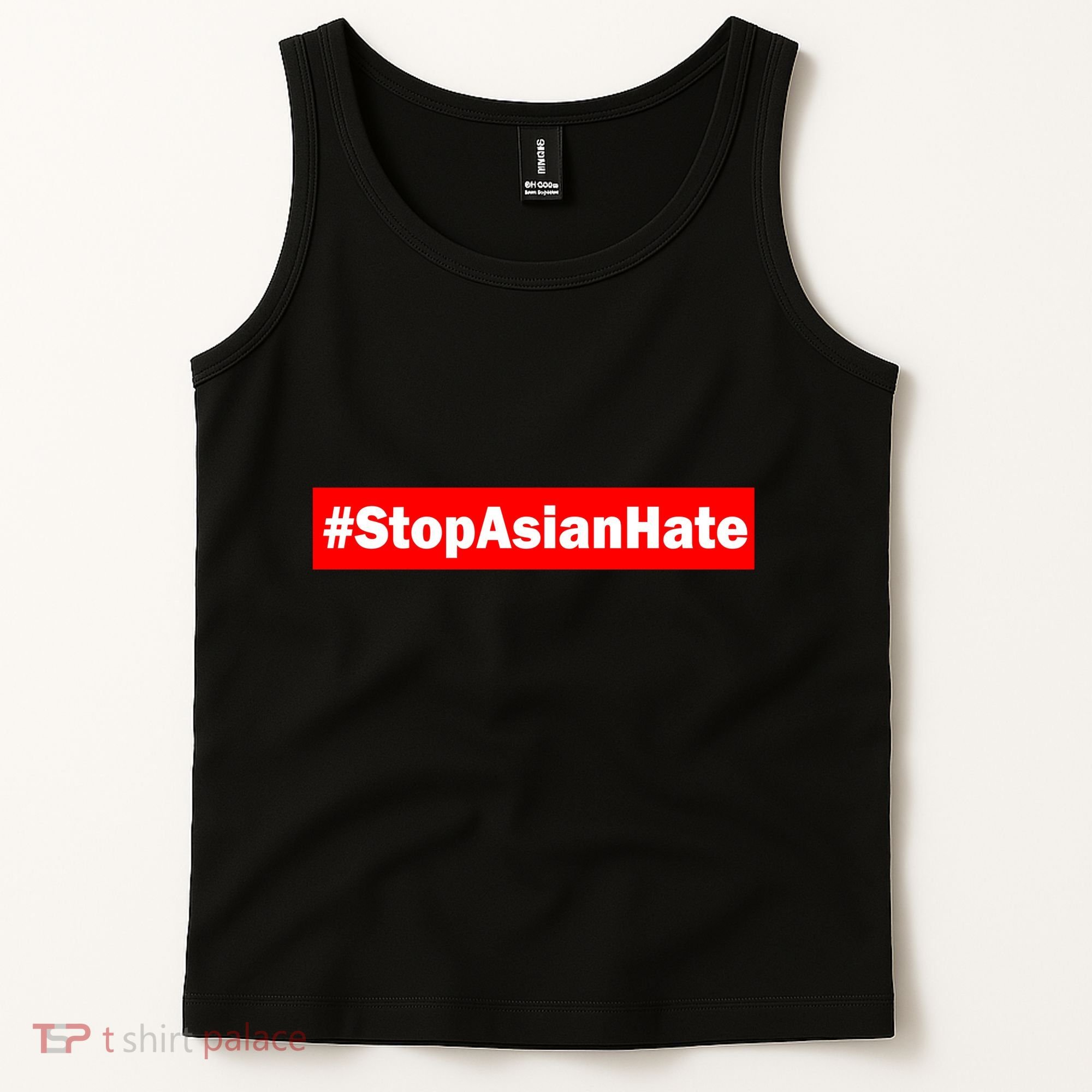 Stop Asian Hate Racism AAPI Tank Top