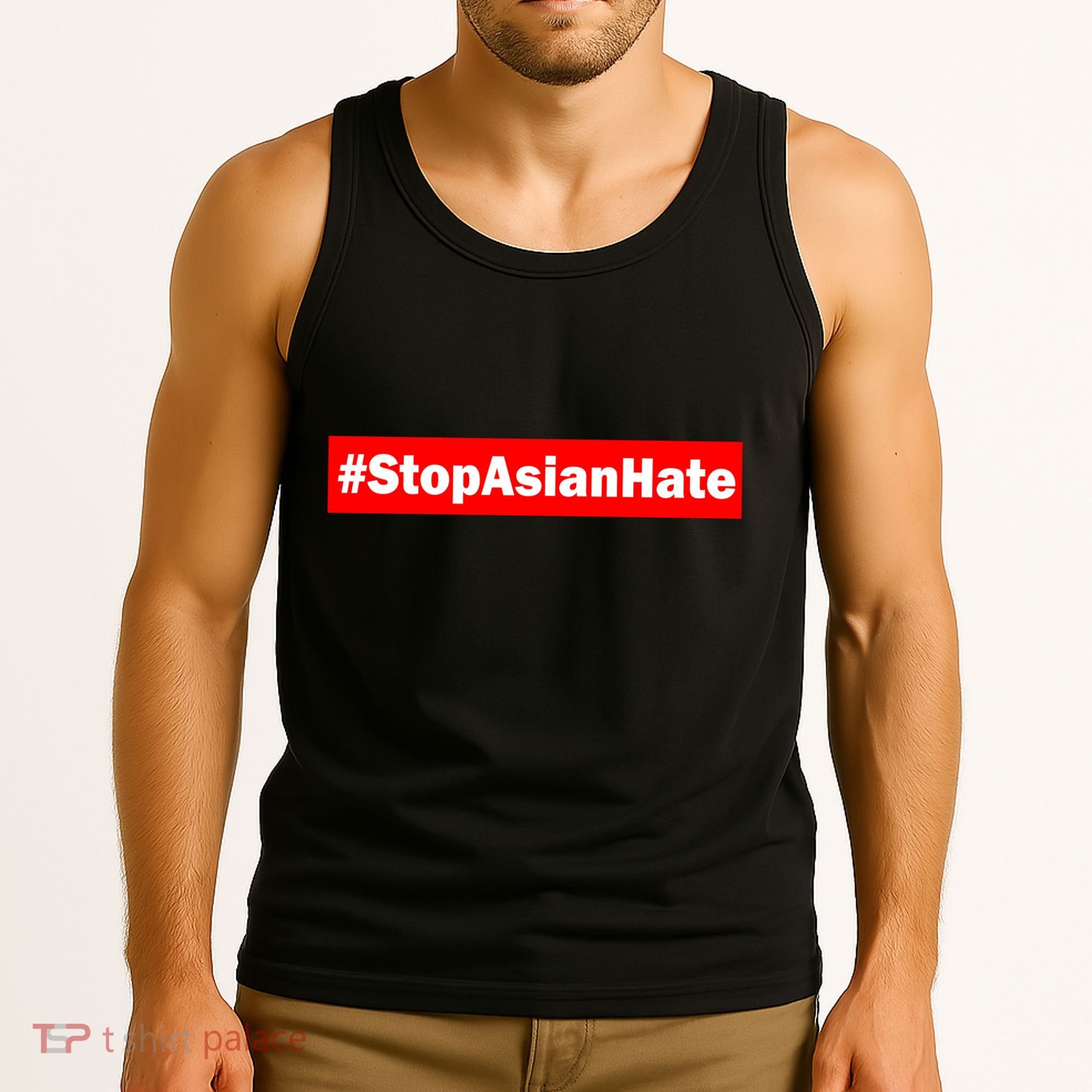 Stop Asian Hate Racism AAPI Tank Top