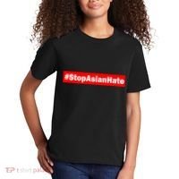 Stop Asian Hate Racism AAPI Kids T-Shirt thumb 2