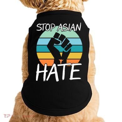 Stop Asian Hate Stand Strong Doggie Tank