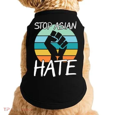 Stop Asian Hate Stand Strong Doggie Tank