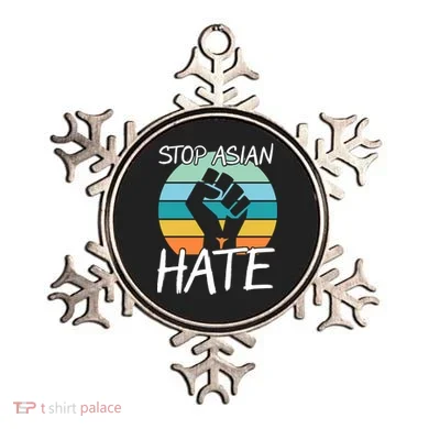 Stop Asian Hate Stand Strong Ornament
