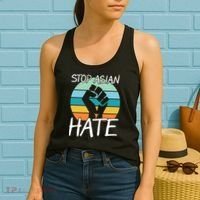 Stop Asian Hate Stand Strong Women's Tank Top thumb 2