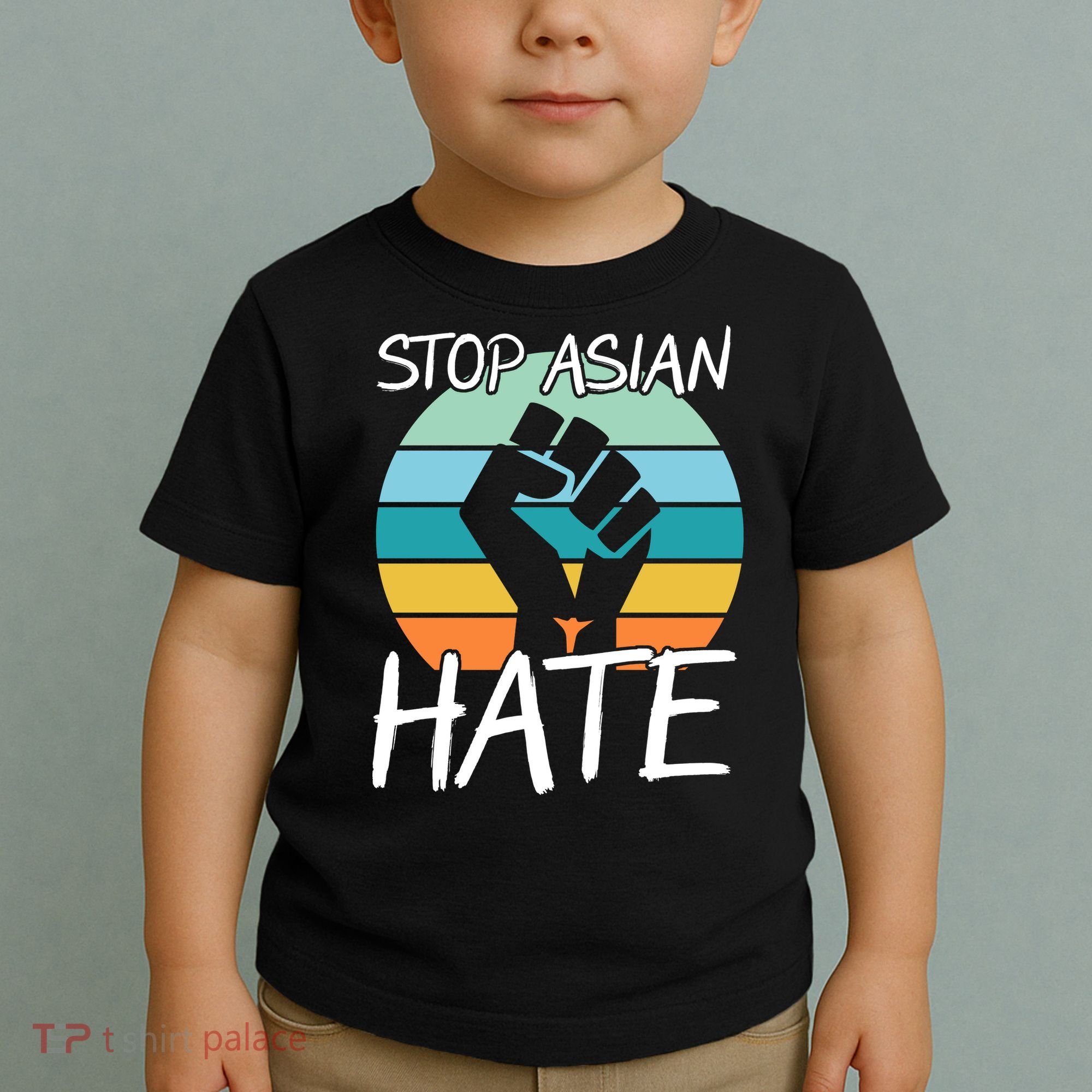 Stop Asian Hate Stand Strong Toddler T-Shirt