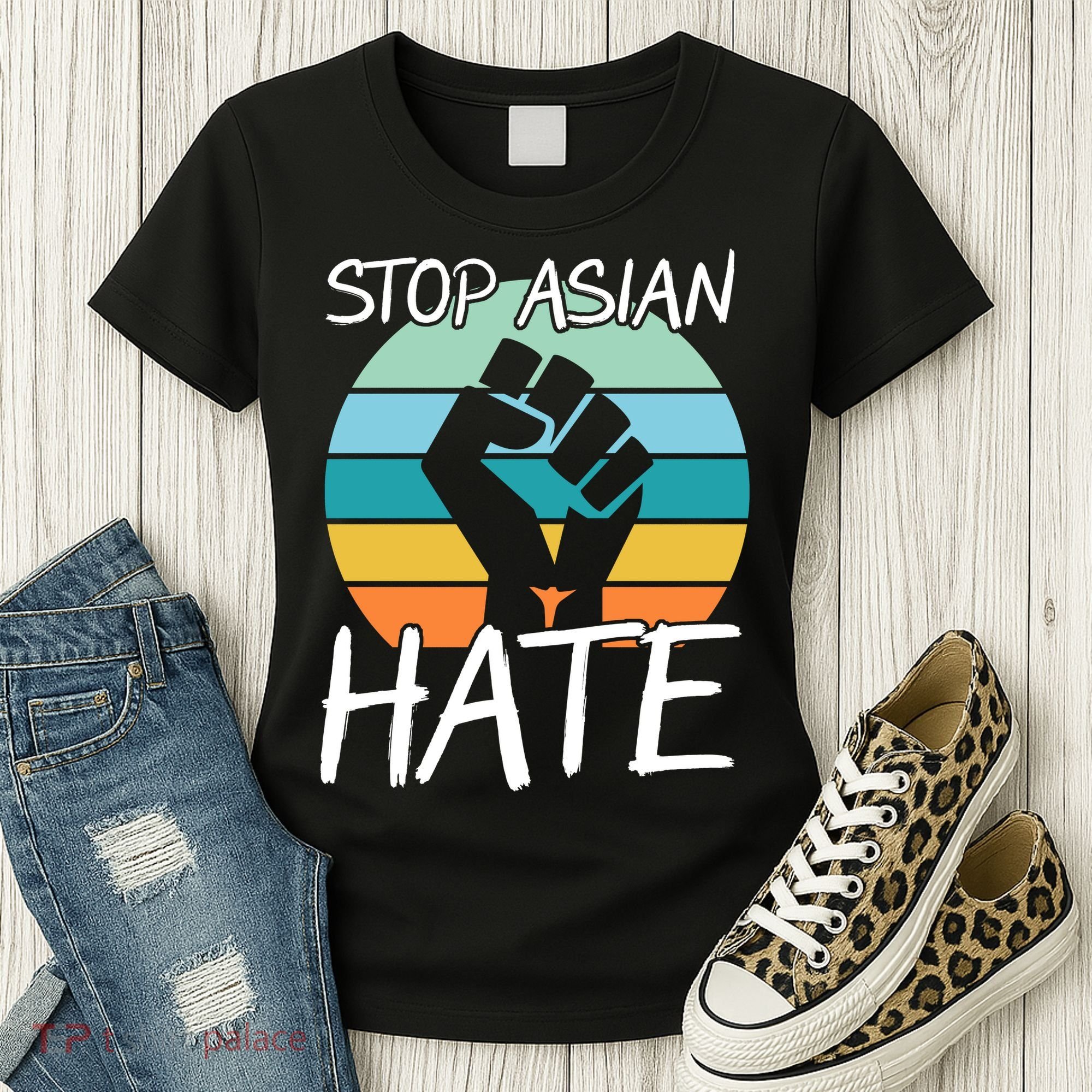 Stop Asian Hate Stand Strong Women's T-Shirt