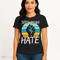 Stop Asian Hate Stand Strong Women's T-Shirt thumb 4