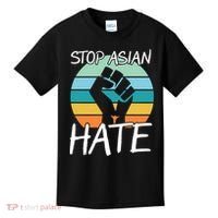 Stop Asian Hate Stand Strong Kids T-Shirt thumb 0