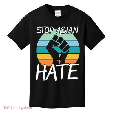 Stop Asian Hate Stand Strong Kids T-Shirt