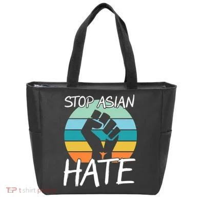 Stop Asian Hate Stand Strong Tote Bag
