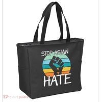 Stop Asian Hate Stand Strong Tote Bag thumb 2
