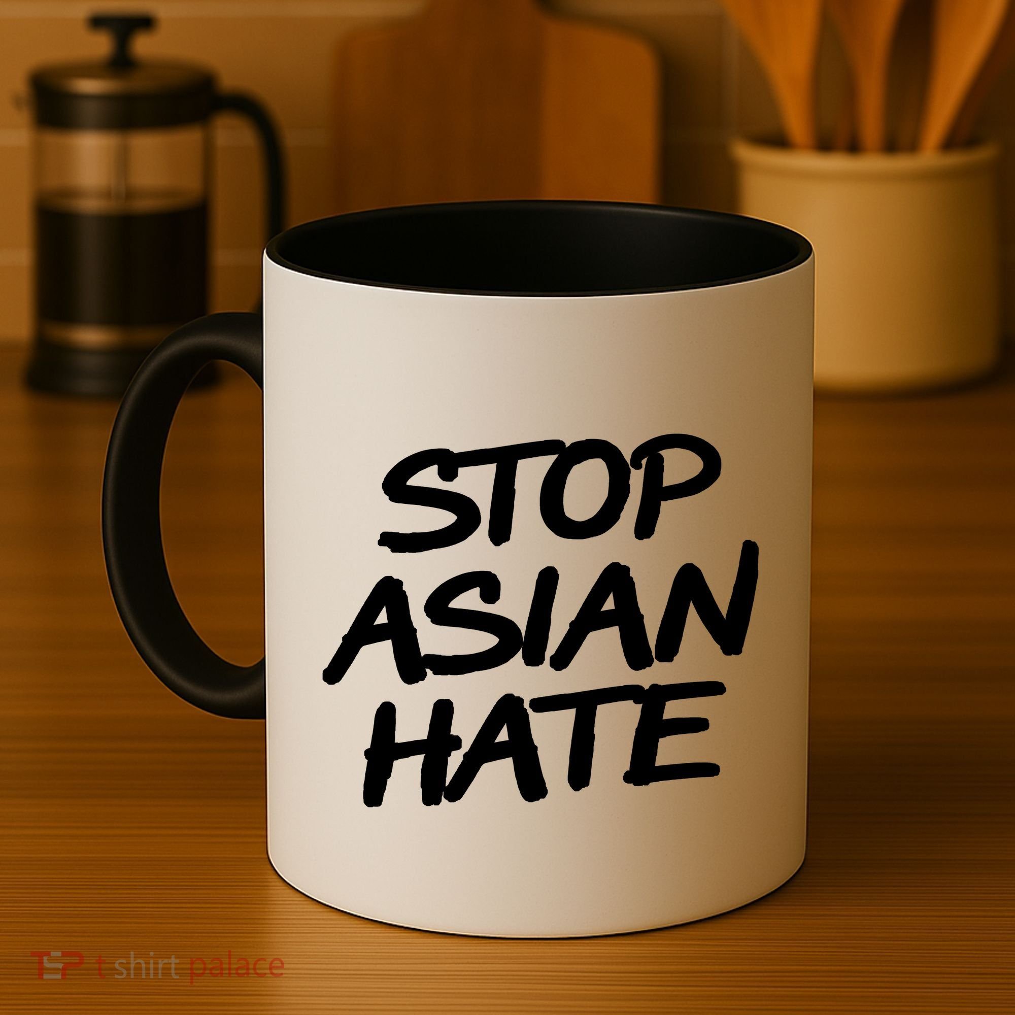 Stop Asian Hate Support Coffee Mug