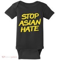 Stop Asian Hate Support Baby Bodysuit thumb 0
