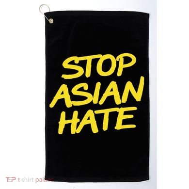 Stop Asian Hate Support Golf Towel