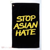 Stop Asian Hate Support Golf Towel thumb 0