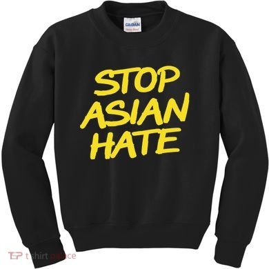 Stop Asian Hate Support Kids Sweatshirt