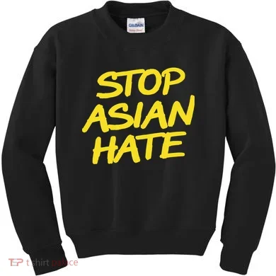 Stop Asian Hate Support Kids Sweatshirt