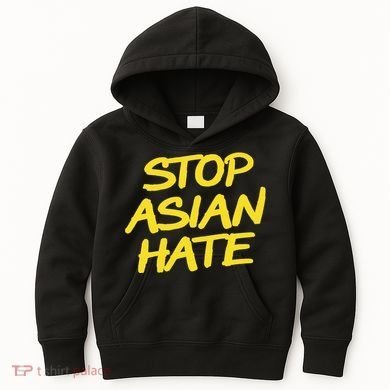 Stop Asian Hate Support Kids Hoodie