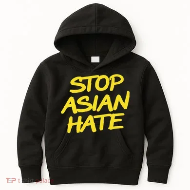 Stop Asian Hate Support Kids Hoodie