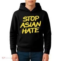 Stop Asian Hate Support Kids Hoodie thumb 4
