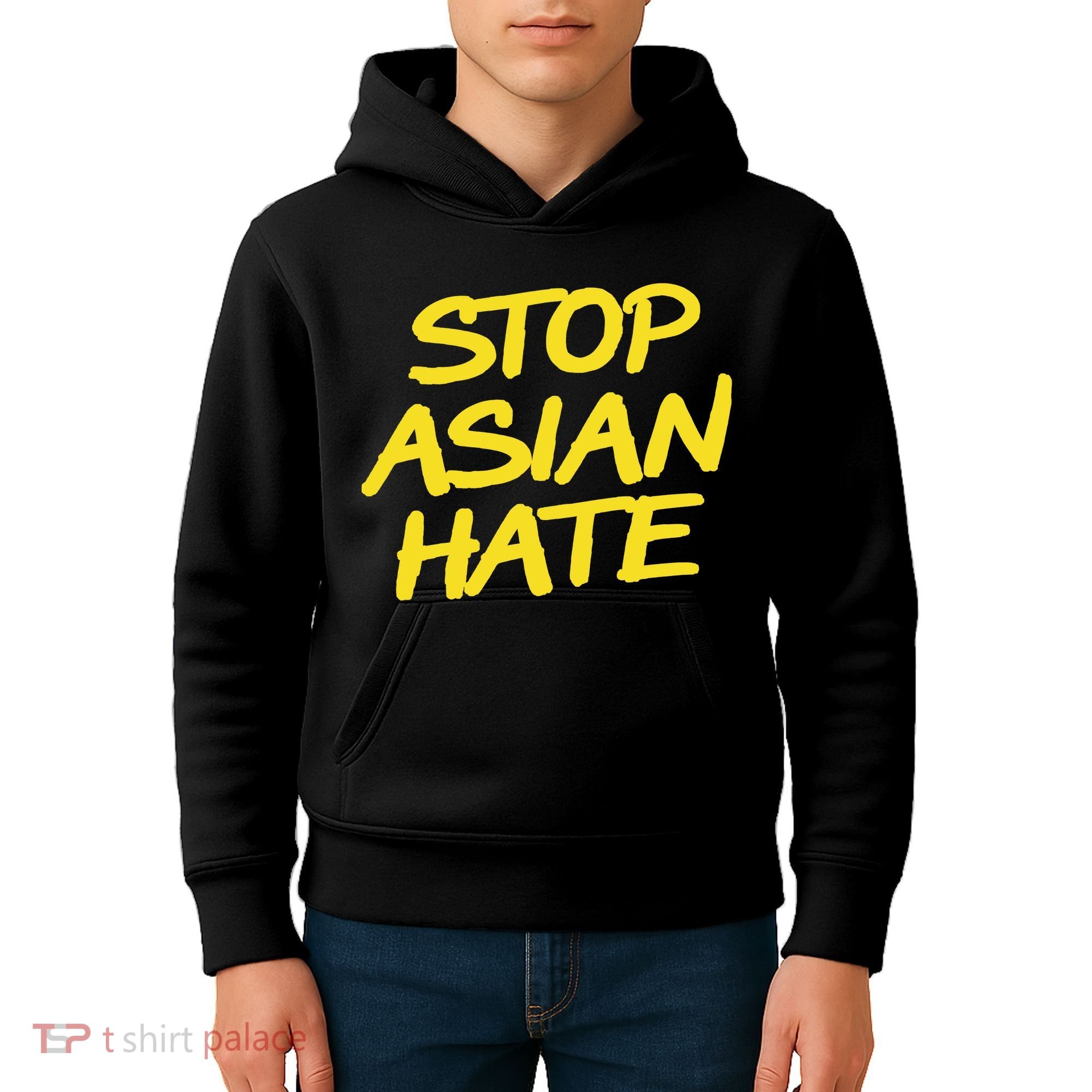Stop Asian Hate Support Kids Hoodie
