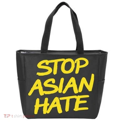 Stop Asian Hate Support Tote Bag