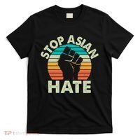 Stop Asian Hate Vintage Protest Fist T-Shirt thumb 0