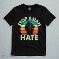 Stop Asian Hate Vintage Protest Fist T-Shirt thumb 5