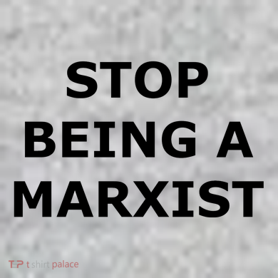 Stop Being A Marxist The Baniff Cuffed Pom Beanie