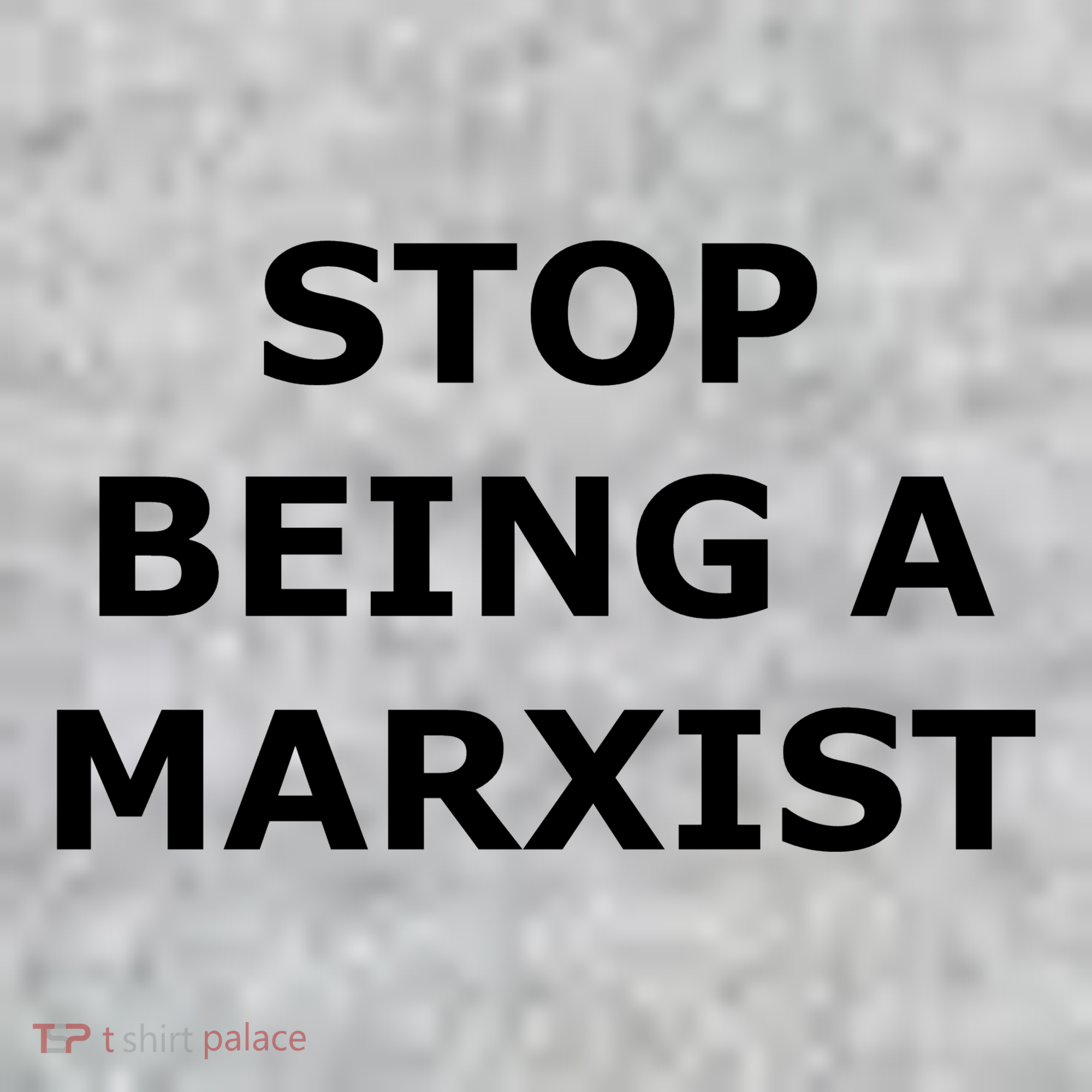 Stop Being A Marxist The Baniff Cuffed Pom Beanie