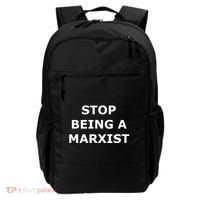 Stop Being A Marxist Backpack thumb 0