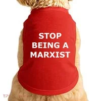 Stop Being A Marxist Doggie Tank thumb 0