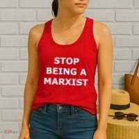 Stop Being A Marxist Women's Tank Top thumb 2