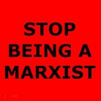 Stop Being A Marxist Santa Hat thumb 1