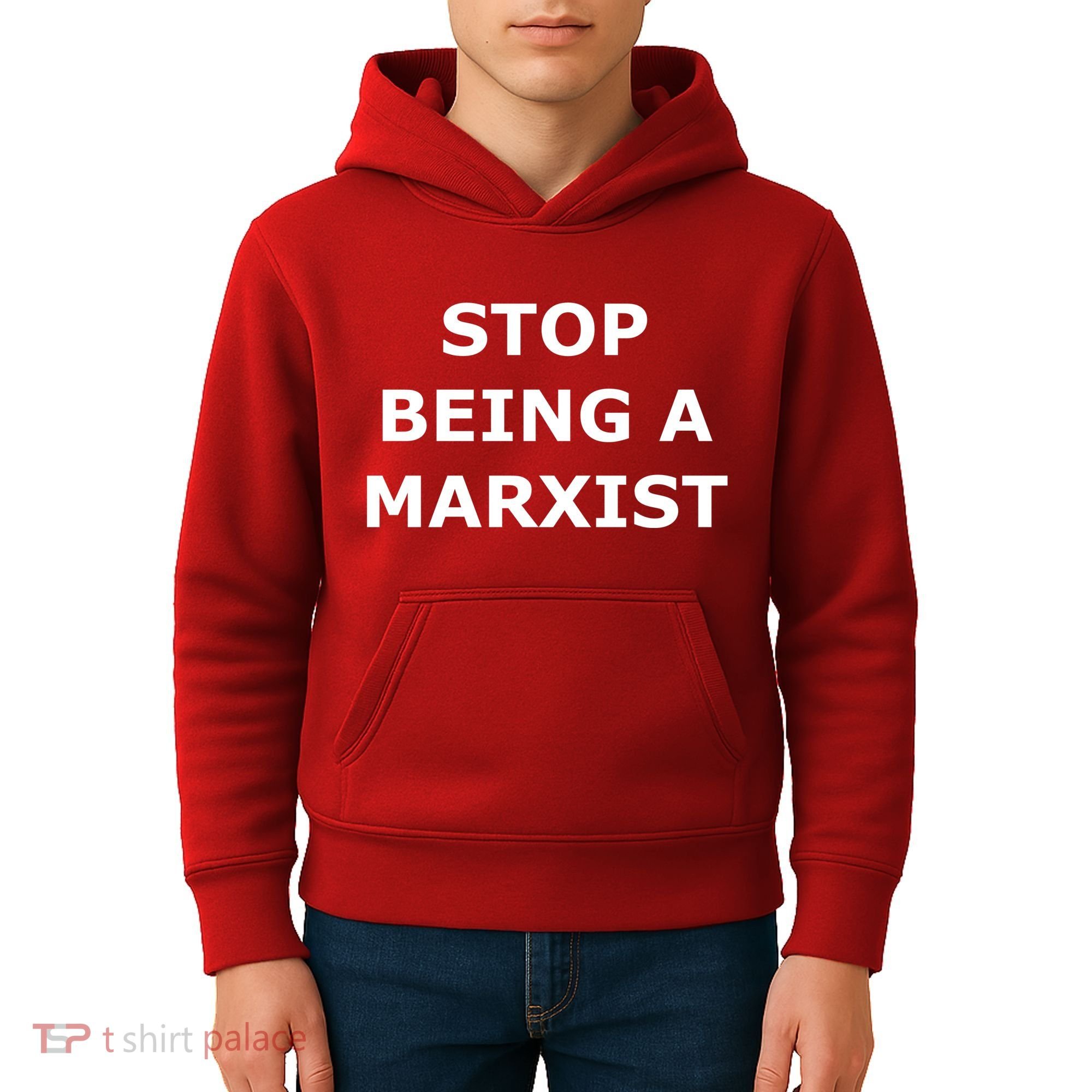 Stop Being A Marxist Kids Hoodie