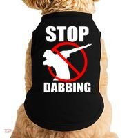 Stop Dabbing Do Not Dab Doggie Tank thumb 0