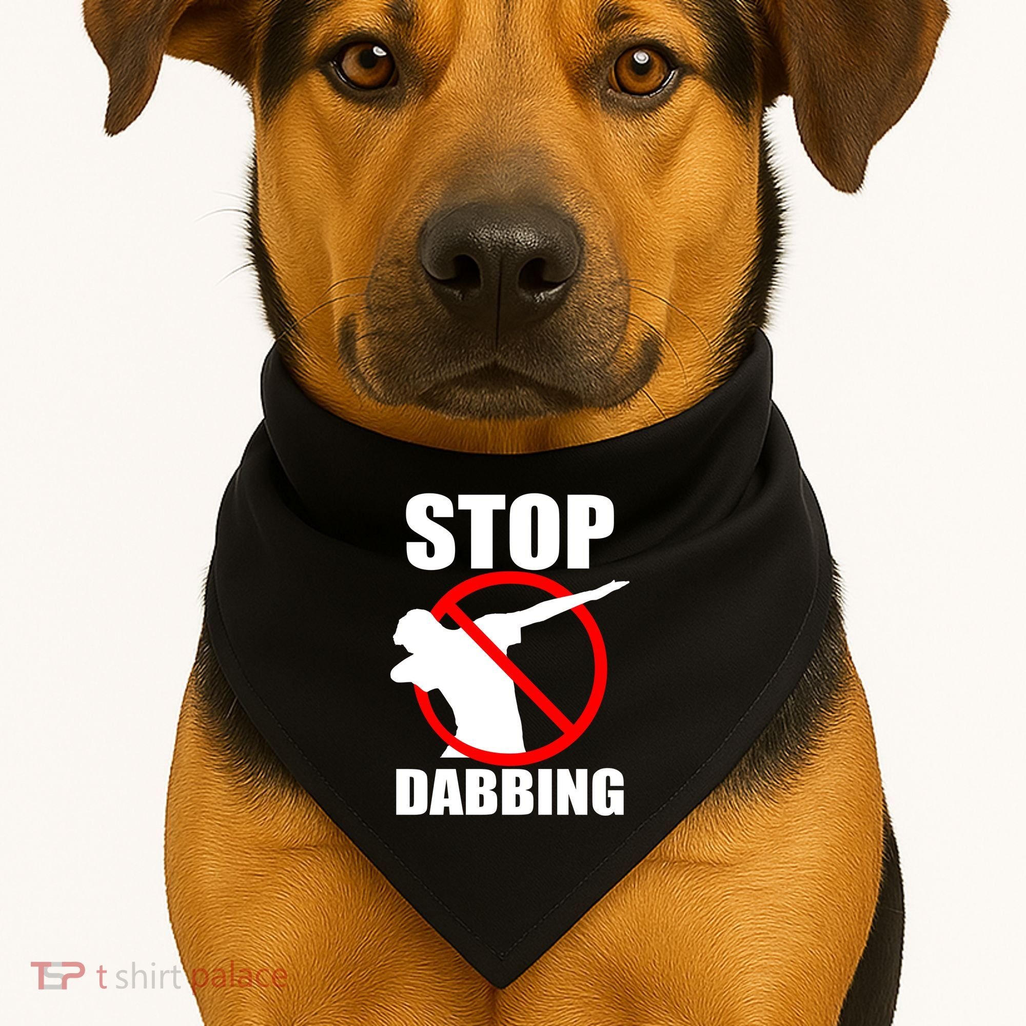 Stop Dabbing Do Not Dab USA-Made Doggie Bandana