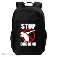 Stop Dabbing Do Not Dab Backpack thumb 0