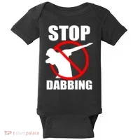 Stop Dabbing Do Not Dab Baby Bodysuit thumb 0