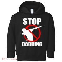 Stop Dabbing Do Not Dab Toddler Hoodie thumb 0