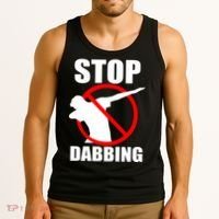 Stop Dabbing Do Not Dab Tank Top thumb 3