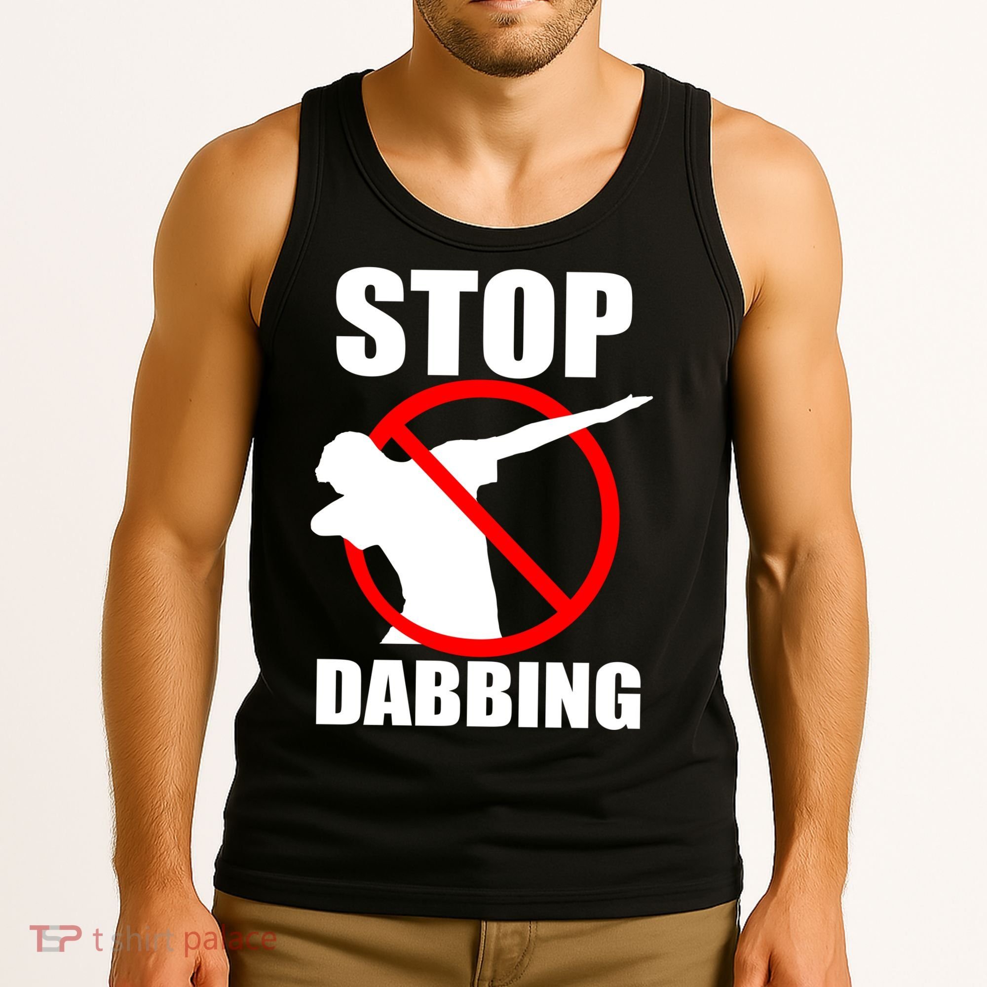 Stop Dabbing Do Not Dab Tank Top