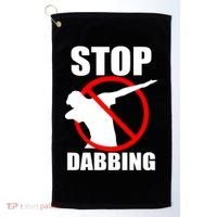 Stop Dabbing Do Not Dab Golf Towel thumb 0