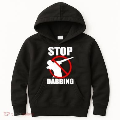 Stop Dabbing Do Not Dab Kids Hoodie