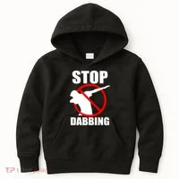 Stop Dabbing Do Not Dab Kids Hoodie thumb 0