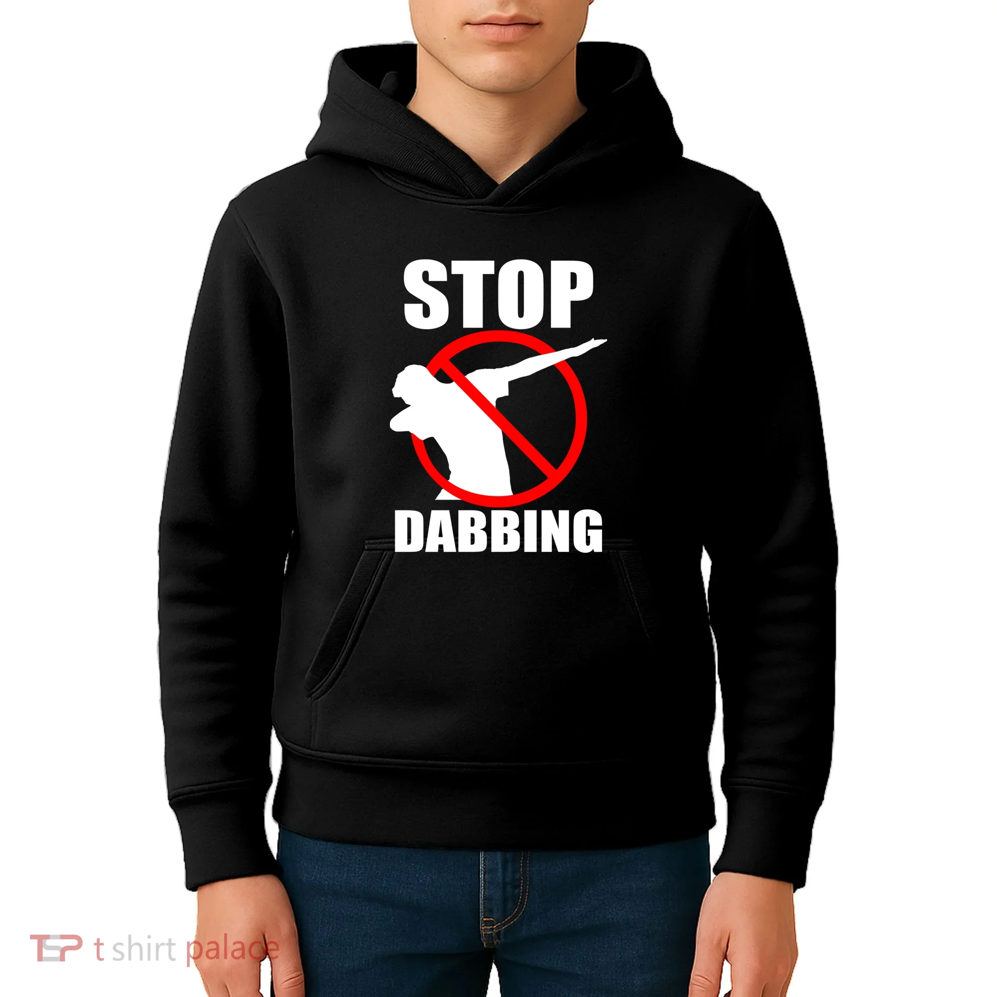 Stop Dabbing Do Not Dab Kids Hoodie