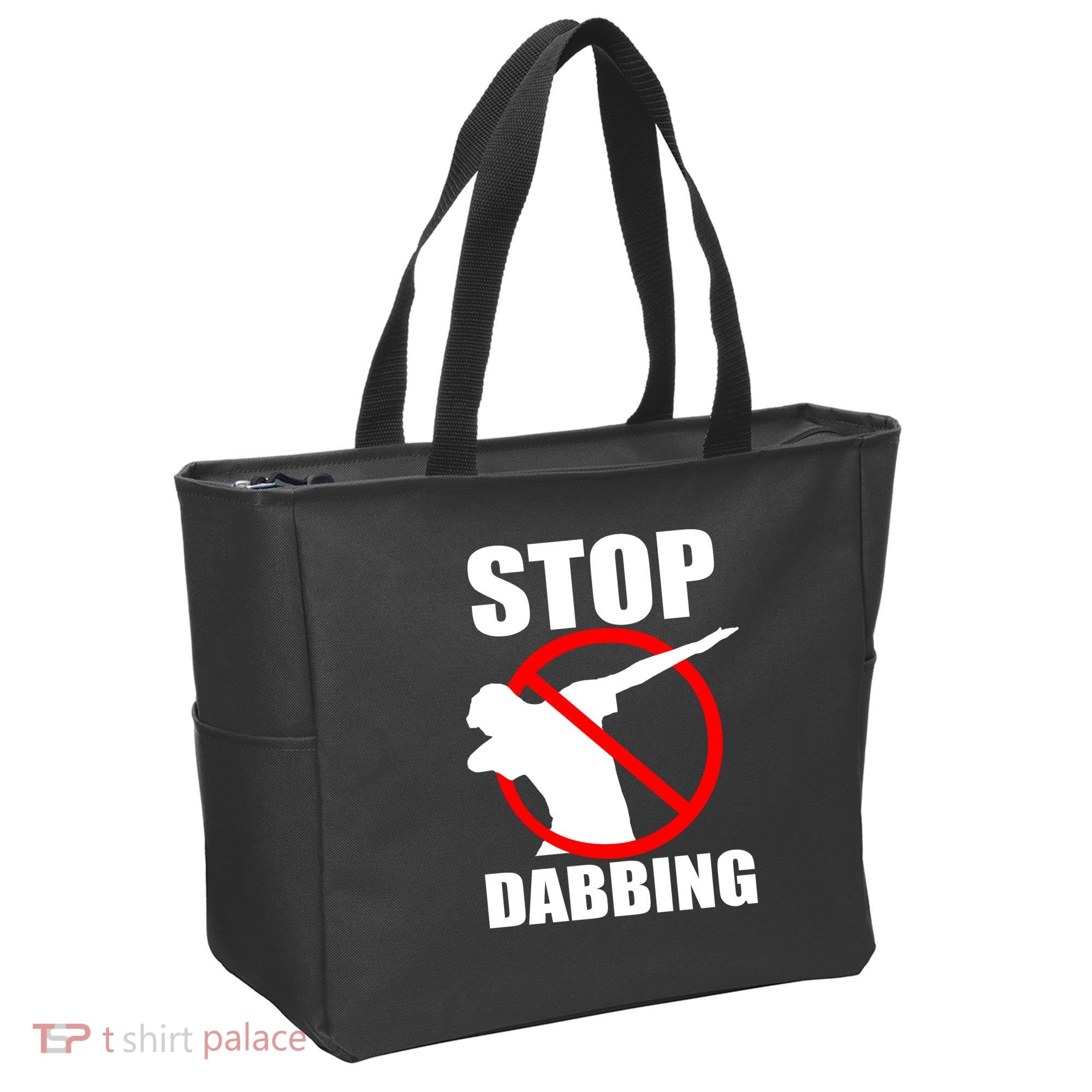 Stop Dabbing Do Not Dab Tote Bag