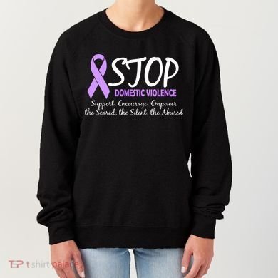 Stop Domestic Violence Women's Sweatshirt