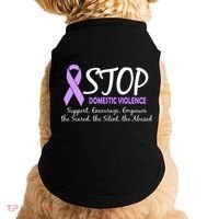 Stop Domestic Violence Doggie Tank thumb 0