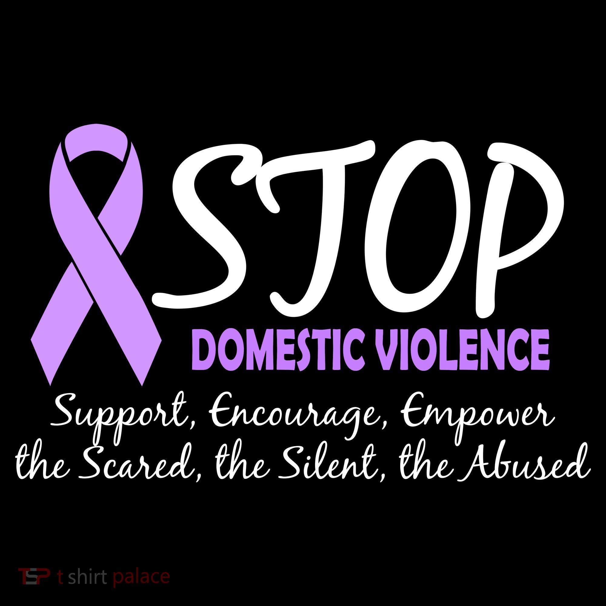 Stop Domestic Violence USA-Made Doggie Bandana