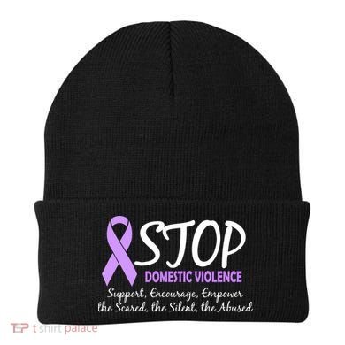 Stop Domestic Violence Beanie